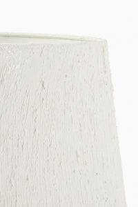 Porta Vaso Basso in Acciaio Nero Moderno da Interno - FRESH Colore: Beige