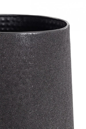 Porta Vaso Alto Acciaio Beige Moderno da Interno - FRESH Colore: Nero