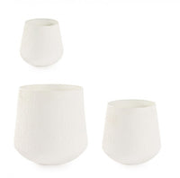 Porta Vaso in Acciaio Beige Moderno da Interno - FRESH Colore: Beige