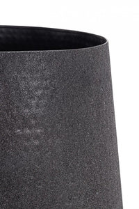 Porta Vaso in Acciaio Beige Moderno da Interno - FRESH Colore: Nero