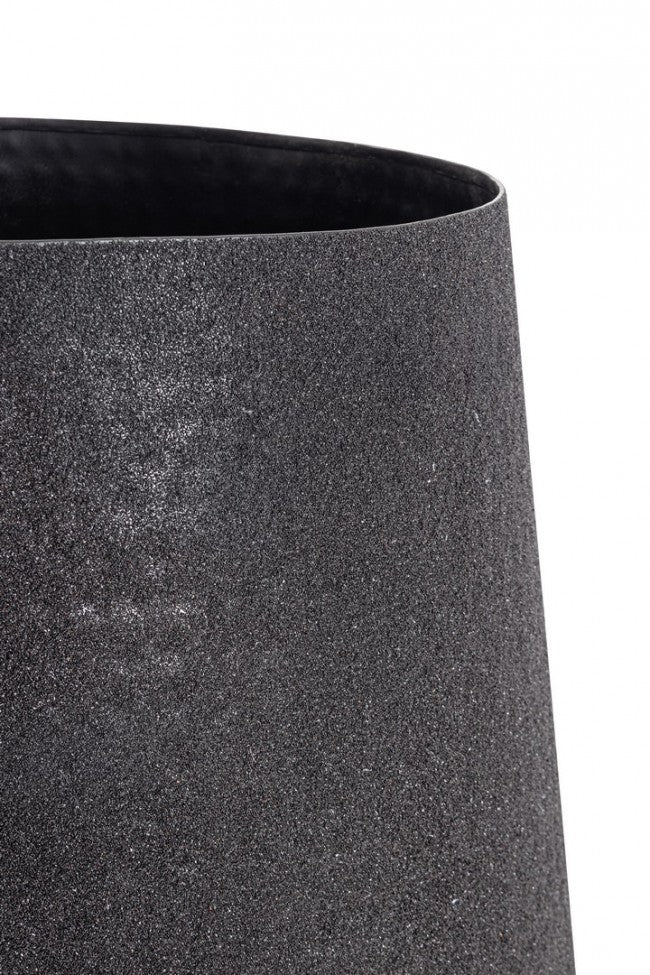 Porta Vaso in Acciaio Beige Moderno da Interno - FRESH Colore: Nero