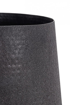 Porta Vaso in Acciaio Beige Moderno da Interno - FRESH Colore: Nero