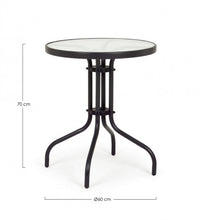 Tavolo rotondo da esterno D60 - RIPLEY
