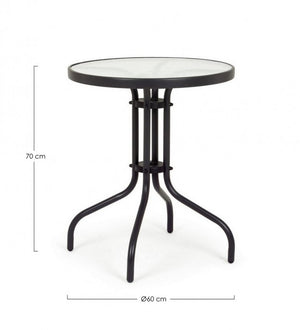 Tavolo rotondo da esterno D60 - RIPLEY