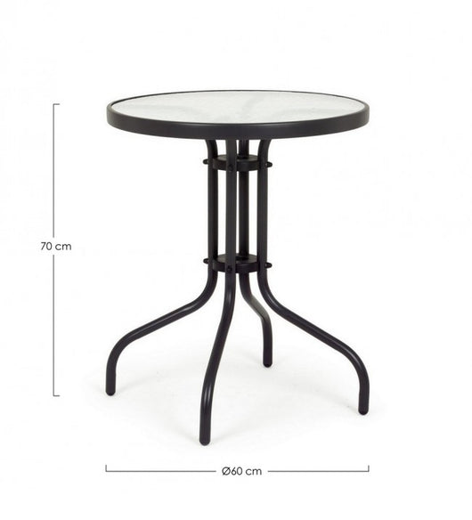 Tavolo rotondo da esterno D60 - RIPLEY