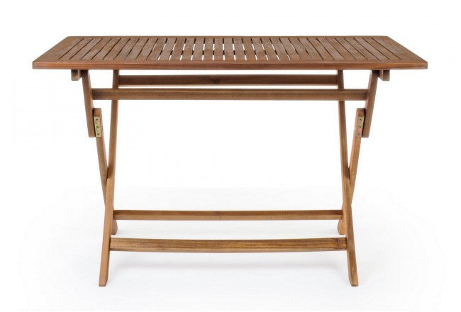Tavolo Legno Marrone da Esterno 70x120 cm - SERENITY