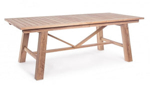 Tavolo Allungabile in Teak Marrone da Esterno 220–300 cm - CHARMING