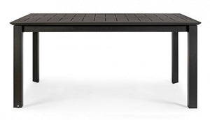 Tavolo Allungabile Alluminio Antracite Moderno da Esterno - STRONG Colore: Antracite