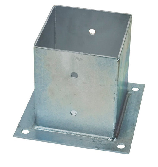 supporto chiuso per travi in legno mm. 91x91 piano mm. 150x150 cod:ferx.vit29080