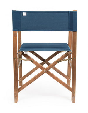 Sedia Regista pieghevole in legno (6 Pezzi) - NOEMI Colore: Blu