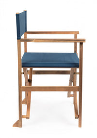 Sedia Regista pieghevole in legno (6 Pezzi) - NOEMI Colore: Blu