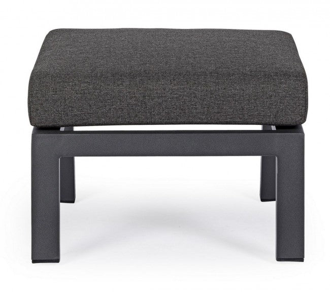 Pouf da esterno in alluminio - KLEDI Colore: Antracite