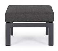 Pouf da esterno in alluminio - KLEDI Colore: Antracite