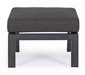 Pouf da esterno in alluminio - KLEDI Colore: Antracite