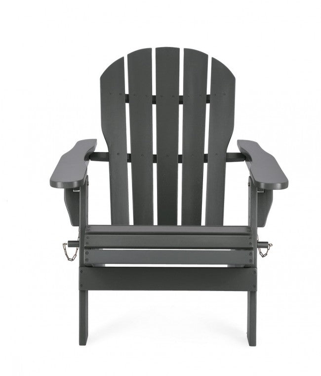 Poltrona Pieghevole Legno Grigio da Esterno - HISTORIC Colore: Grigio