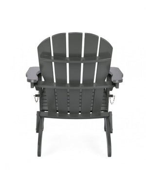 Poltrona Pieghevole Legno Grigio da Esterno - HISTORIC Colore: Grigio