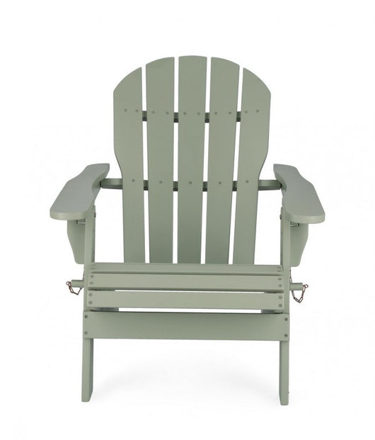 Poltrona Pieghevole Legno Grigio da Esterno - HISTORIC Colore: Verde
