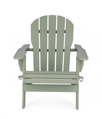Poltrona Pieghevole Legno Grigio da Esterno - HISTORIC Colore: Verde
