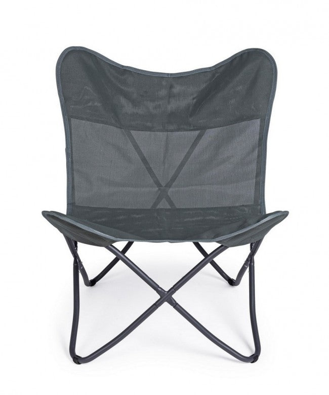 Poltrona Acciaio Verde Moderna da Esterno - FLIGHT Colore: Verde