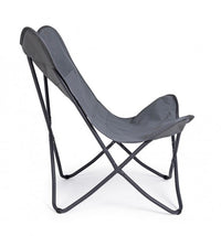 Poltrona Acciaio Verde Moderna da Esterno - FLIGHT Colore: Grigio