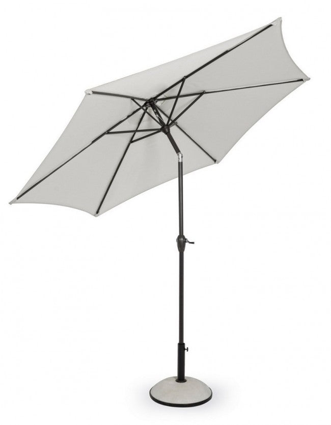 Ombrellone Alluminio Turchese Moderno da Giardino - EXOTICA Colore: Naturale, Dimensione: 270x270 cm