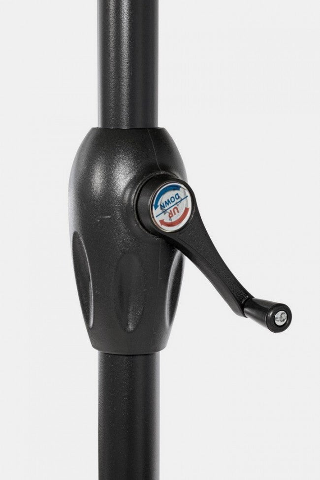 Ombrellone Alluminio Turchese Moderno da Giardino - EXOTICA Colore: Naturale, Dimensione: 270x270 cm