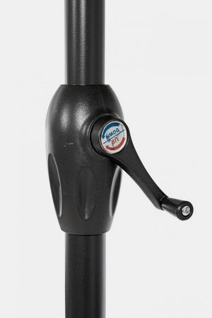 Ombrellone Alluminio Turchese Moderno da Giardino - EXOTICA Dimensione: 300x300 cm, Colore: Bianco