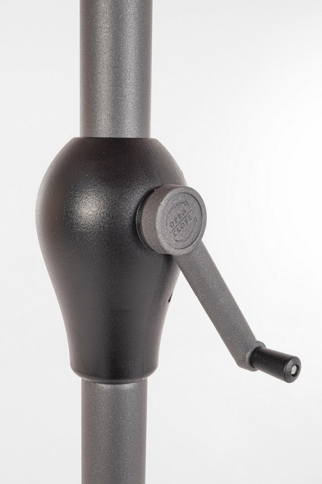 Ombrellone Doppio Acciaio Tortora Moderno da Giardino - BRAZILIAN Colore: Tortora