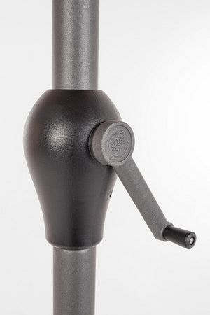 Ombrellone Doppio Acciaio Tortora Moderno da Giardino - BRAZILIAN Colore: Tortora