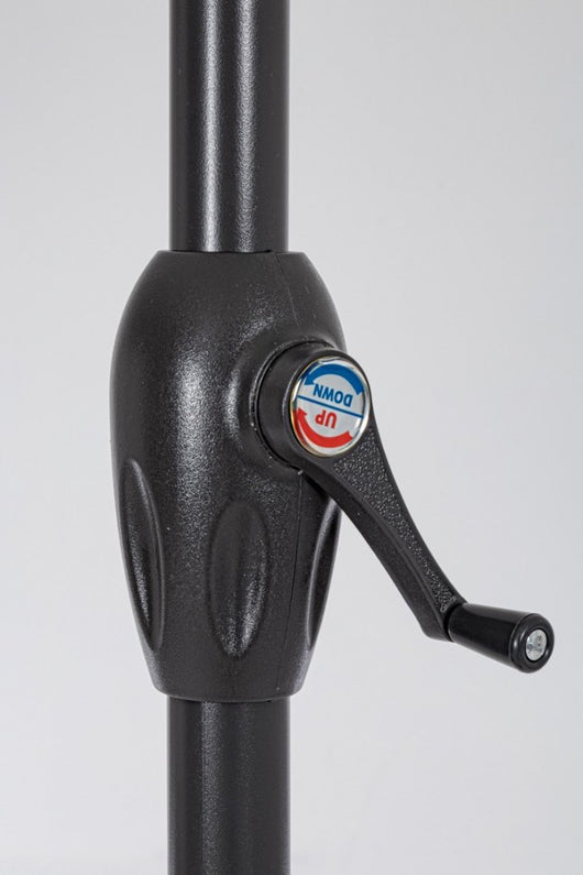 Ombrellone Mezzaluna Alluminio Turchese da Esterno 270 - EXOTICA Colore: Verde