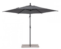 Ombrellone da Giardino Alluminio Nero Moderno 3M - TROPICAL Colore: Nero