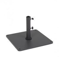 Base Ombrellone Acciaio Nero da Esterno 25Kg - SLATE