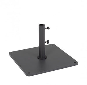 Base Ombrellone Acciaio Nero da Esterno 25Kg - SLATE
