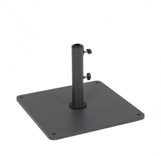 Base Ombrellone Acciaio Nero da Esterno 25Kg - SLATE