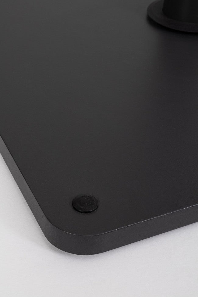 Base Ombrellone Acciaio Nero da Esterno 25Kg - SLATE