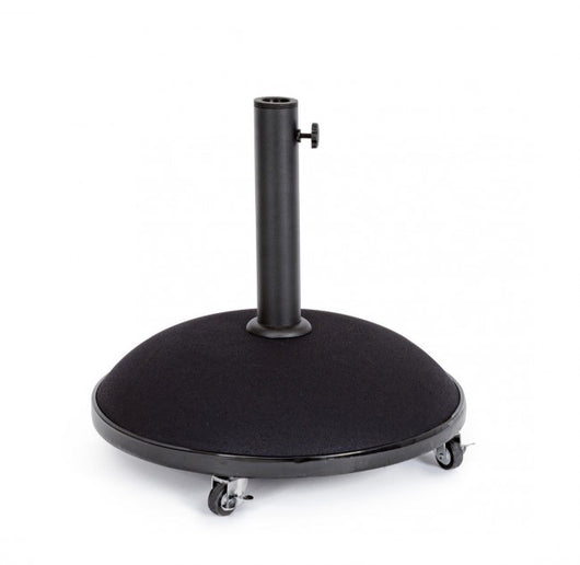 Base Ombrellone con ruote 35Kg - BARRY Colore: Nero