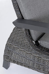 Lettino da Giardino Alluminio Antracite Moderno da Esterno - BRITISH