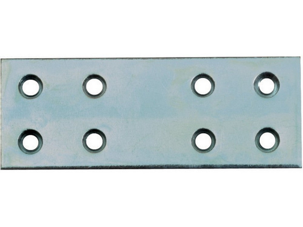 piastrina di giunzione diritta ferro zincato 50 pz. mm.60x30 cod:ferx.vit45362