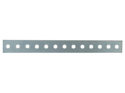 piastrina diritta forata  mm.100x20 cod:ferx.vit45368