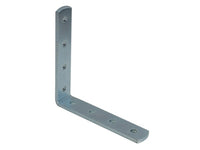 piastrina piegata forata  mm.150x150x20 cod:ferx.vit29078