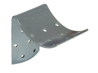 piastra per pali tondi  mm.80x80x50 cod:ferx.vit45407