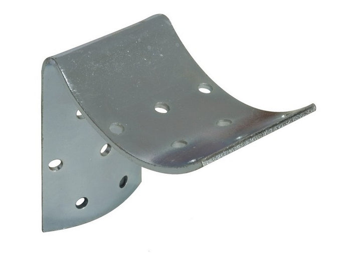 piastra per pali tondi  mm.80x80x50 cod:ferx.vit45407