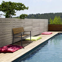 Panchina da giardino in Alluminio - ELIAS Colore: Antracite