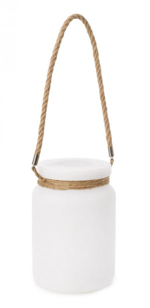 Lampada Led in Resina Bianca Boho da Esterno - CELEBRATE