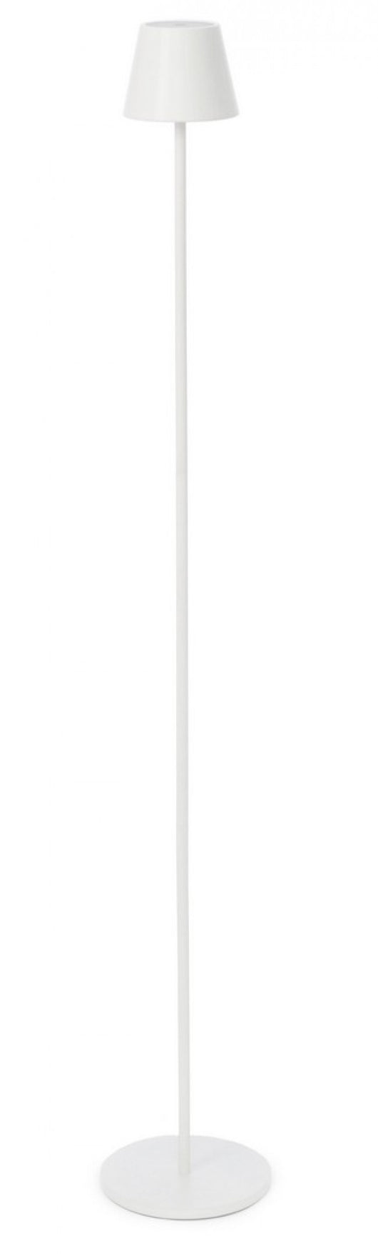 Piantana Led Acciaio Nero Moderna da Esterno H117 - VULCAN Colore: Bianco