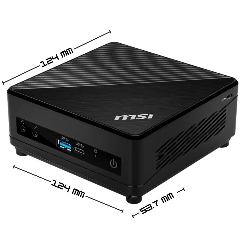 Msi cubi 5 10m mini pc con celeron 5205u 4gb 128gb ssd