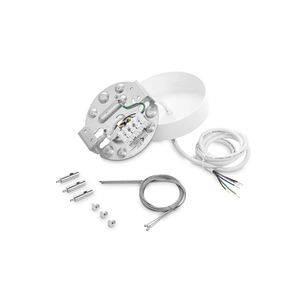 Sospensione Fly 1 Luce Led Integrato Nera