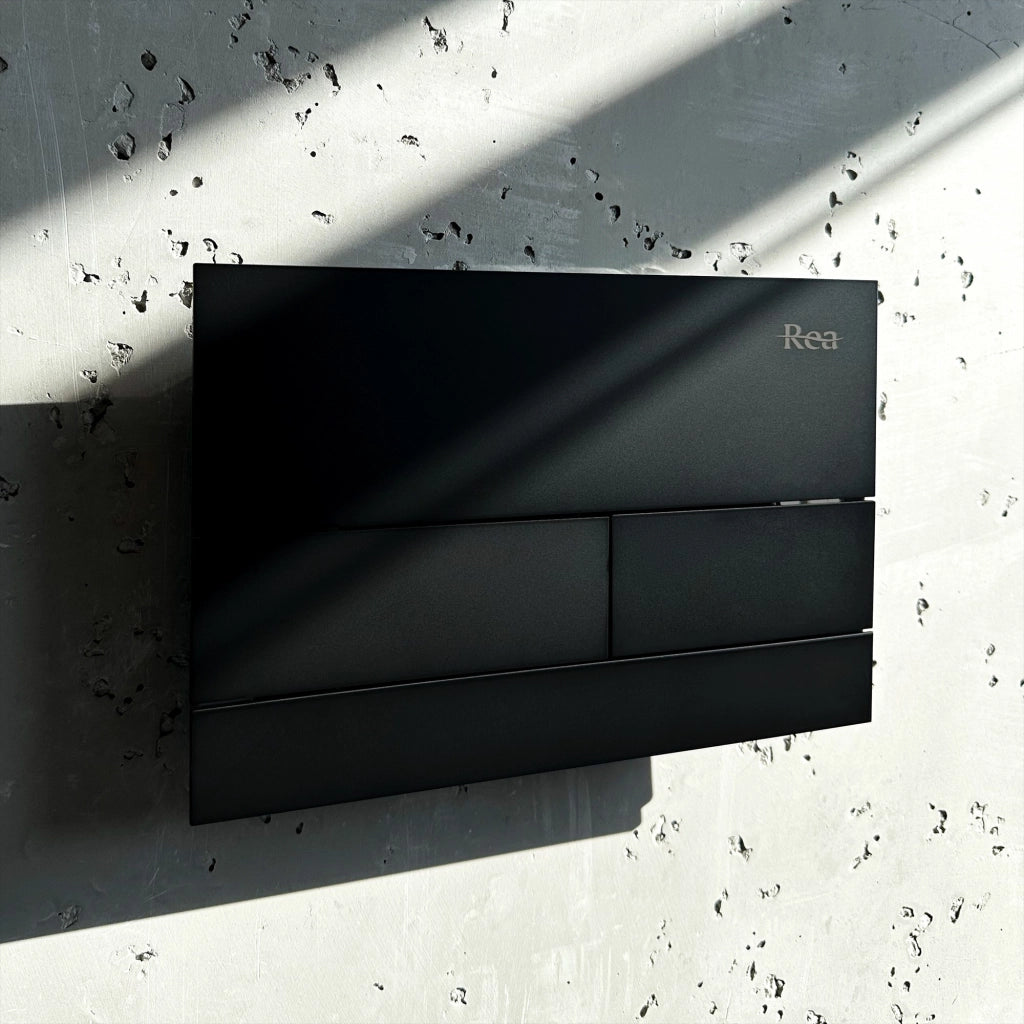 Pulsante Per Supporto Set Da Incasso Wc K011a-q Rea T Black Matt