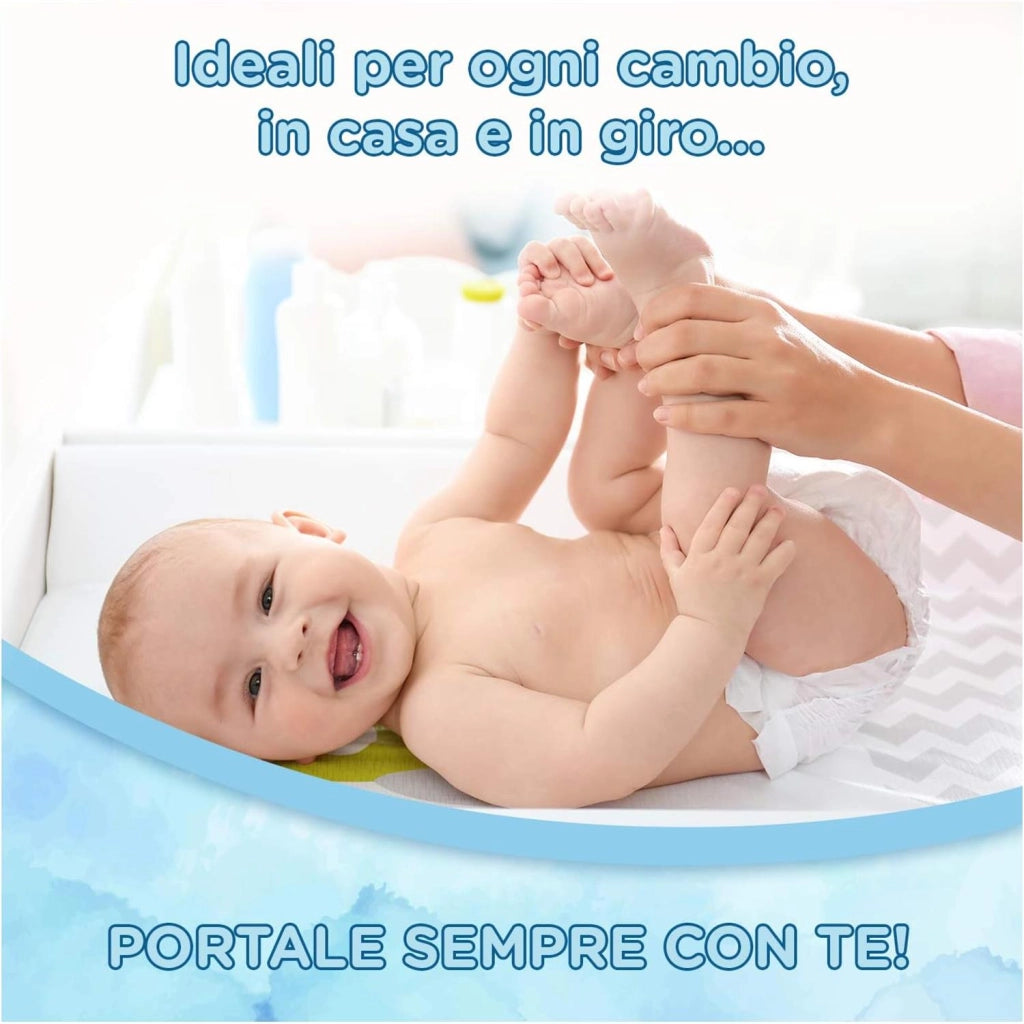 HUGGIES UNISTAR SALVIETTE UMIDIFICATE PER BAMBINI 56 SALVIETTE PER OGNI UTILIZZO