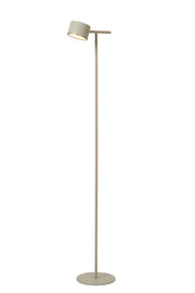 Lucide GIAN lampada da terra grigia LED 8W dimmer touch